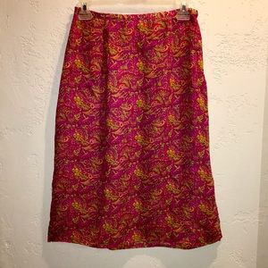 SOLD‼️Vintage Kathie Lee Collection Paisley Skirt!